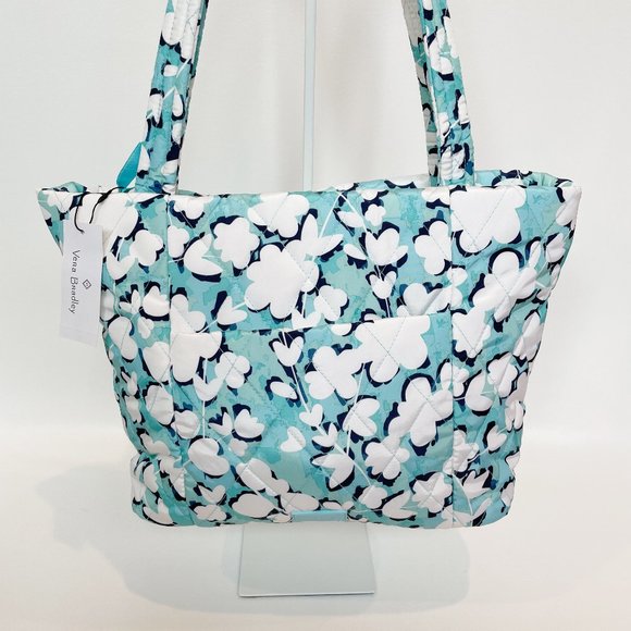 Vera Bradley Ultralight Small Vera Cut Vines Cool - Picture 1 of 9